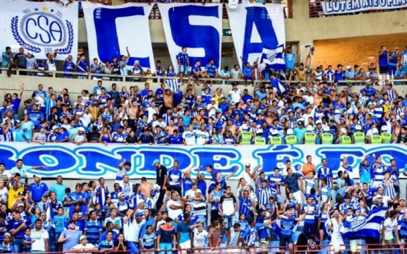Integrantes de torcida organizada do CSA estão proibidos de comparecer a partidas do time
