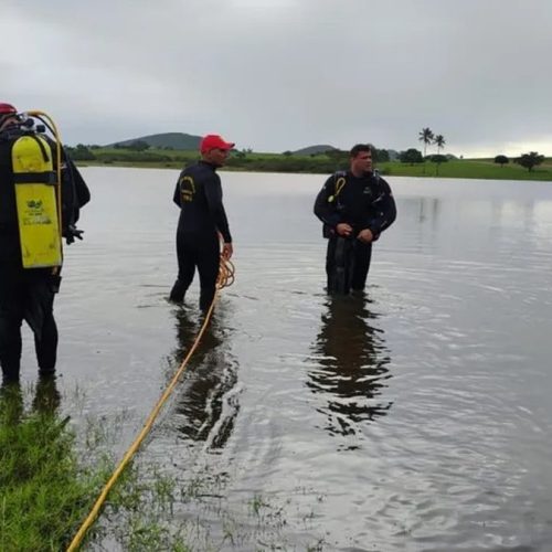 Após banho no Rio Paraíba, em Pilar, jovem é encontrado morto a nove metros de profundidade