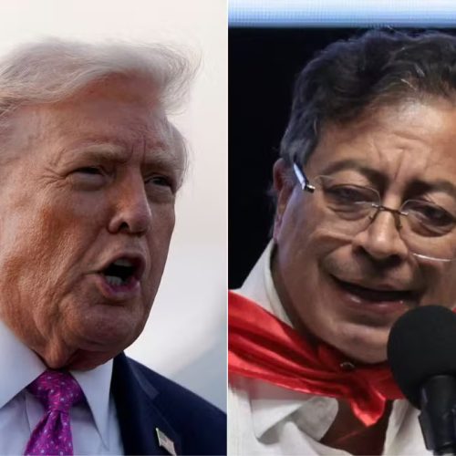 Colômbia aciona embaixador nos EUA após Trump chamar Petro de traficante de drogas