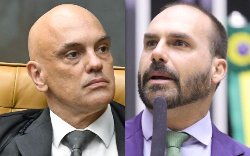 Moraes acusa Eduardo Bolsonaro de “envenenar” relação entre Brasil e EUA