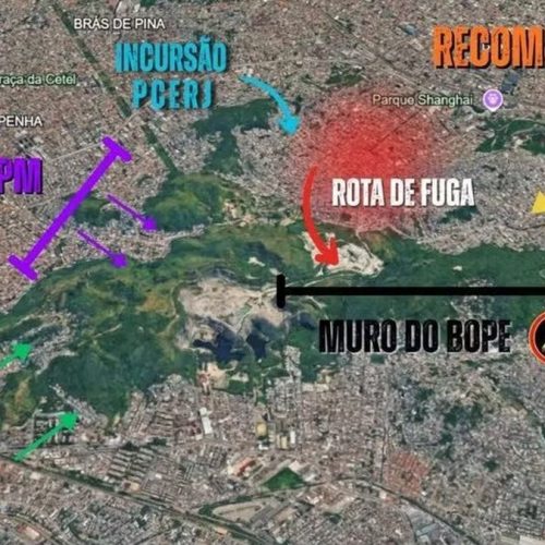 Polícia montou “muro do Bope” para encurralar traficantes durante megaoperação no Rio