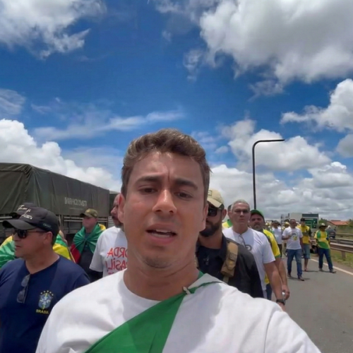 Em caminhada rumo a Brasília, Nikolas Ferreira completa 120 km e critica impunidade em escândalos