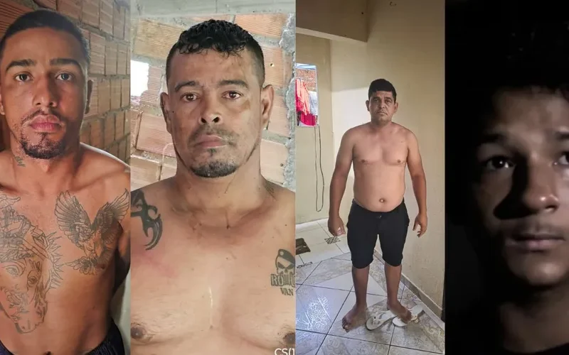 Mega Operação da PM em Matriz de Camaragibe prende quatro suspeitos de envolvimento em duplo homicídio
