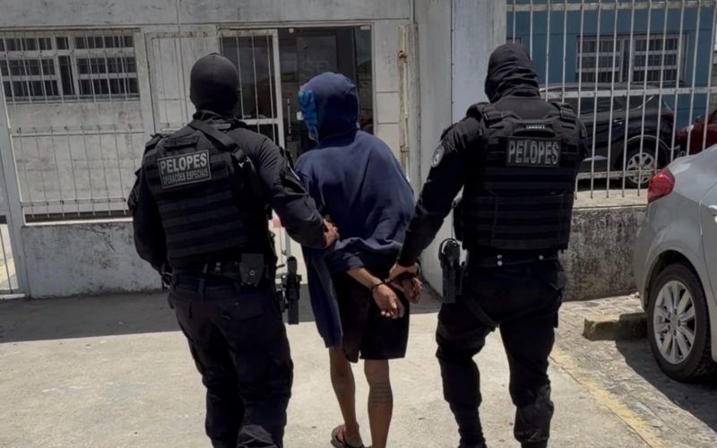 “CJ” é preso suspeito de atuar como ‘soldado’ do Comando Vermelho em Alagoas