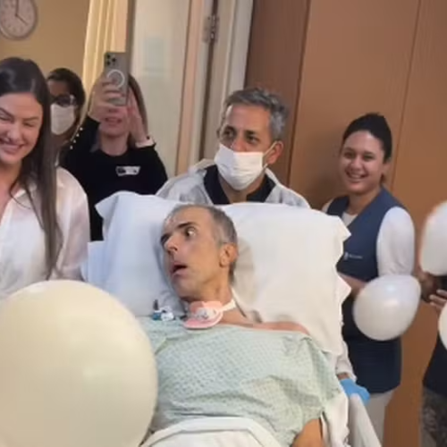 Após oito meses internado, piloto da Polícia Civil deixa CTI sob aplausos no Rio