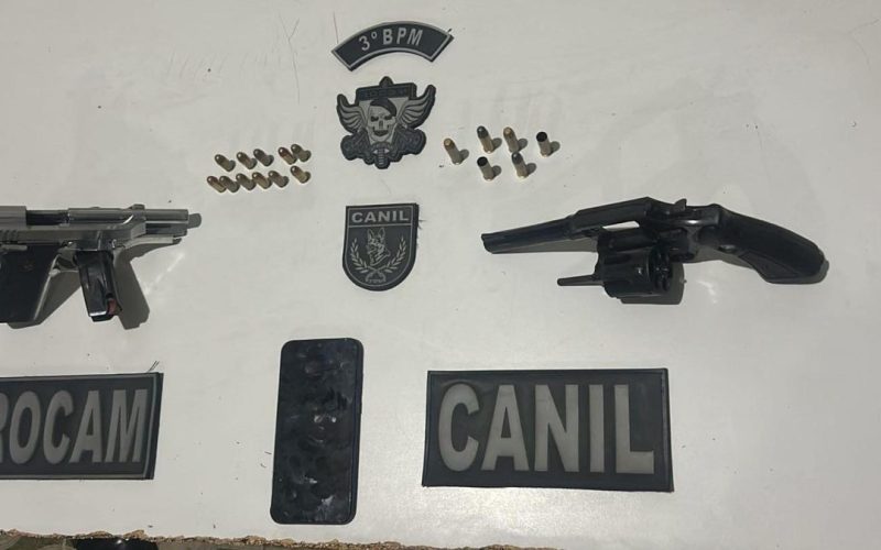 Homem é preso em pousada de Arapiraca com armas e moto roubada após tentativa de homicídio