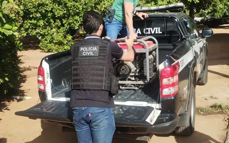 Polícia recupera gerador avaliado em R$ 20 mil vendido por R$ 2,5 mil no interior de AL