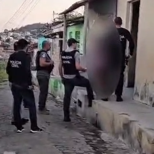 Suspeito de integrar facção ligada ao tráfico é preso durante a Operação Folhas Secas no Sertão de Alagoas