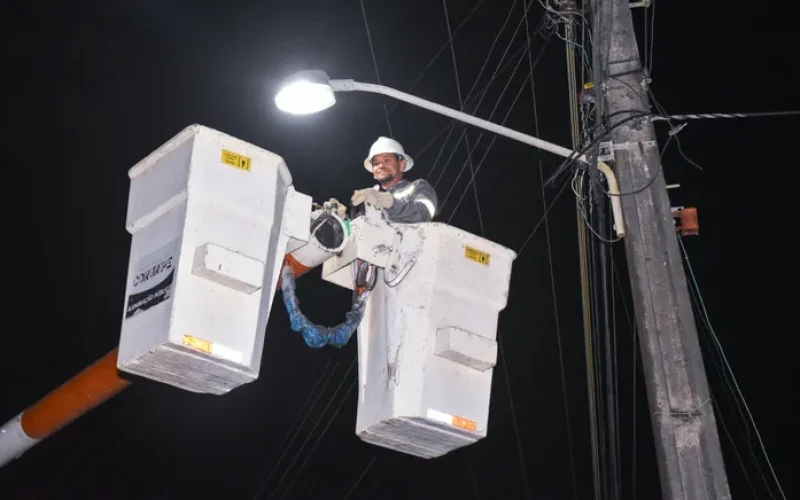 Prefeitura amplia modernização com iluminação em LED