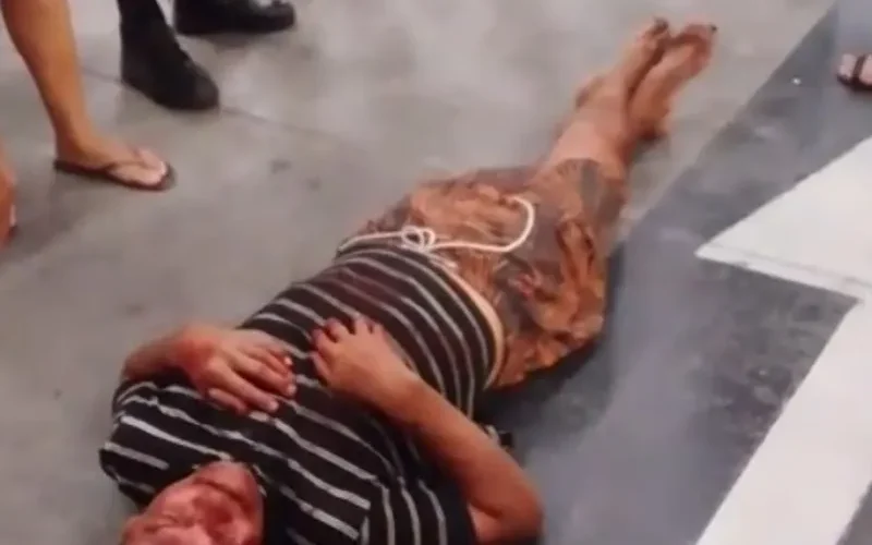 Segurança de supermercado em Maceió é suspeito de espancar cliente com soco inglês e fugir