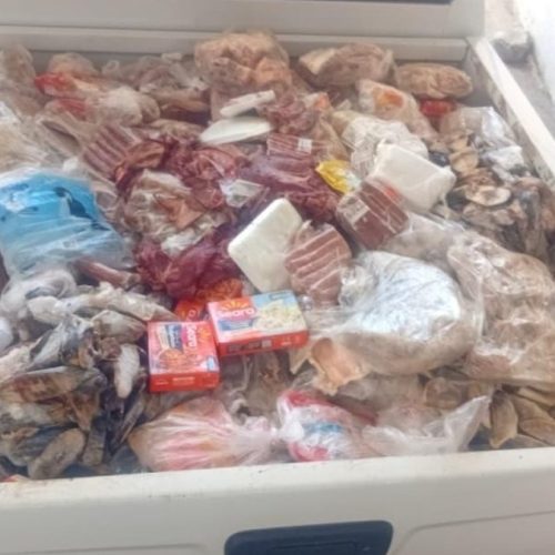 Vigilância Sanitária apreende mais de 1 tonelada de produtos impróprios para consumo no Clima Bom