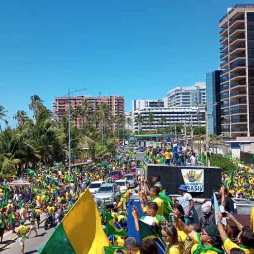 “Fora Lula e Moraes”: Maceió terá manifestação em apoio ao ex-presidente Bolsonaro Corredor Vera Arruda, no próximo domingo (3)