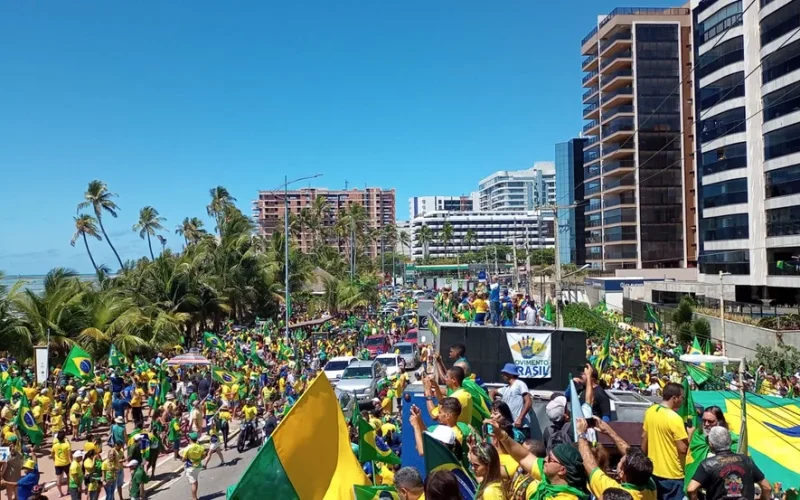 “Fora Lula e Moraes”: Maceió terá manifestação em apoio ao ex-presidente Bolsonaro Corredor Vera Arruda, no próximo domingo (3)
