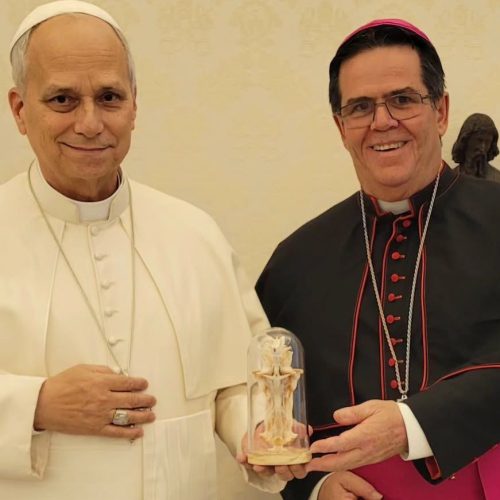 Arcebispo de Maceió se encontra com Papa Leão XVI no Vaticano